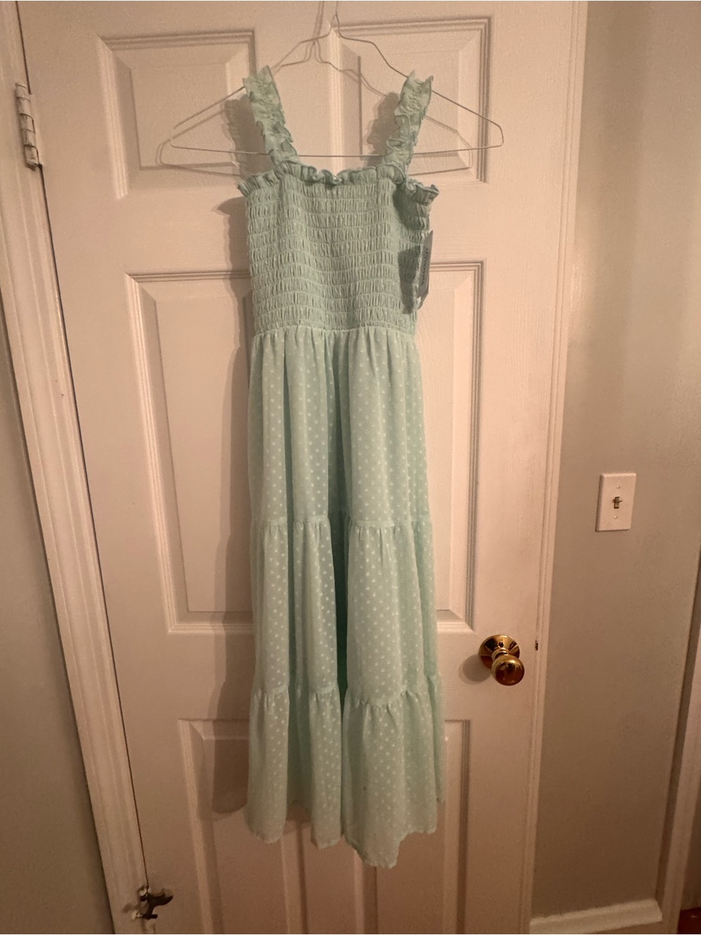 New Mint Green Long Dress by Speechless Kids
